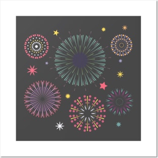 Fireworks Posters and Art